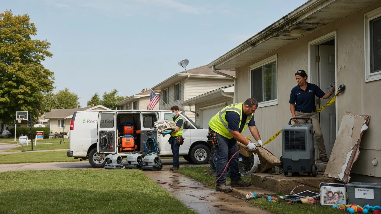 Water Damage Restoration in Roseville, CA near me